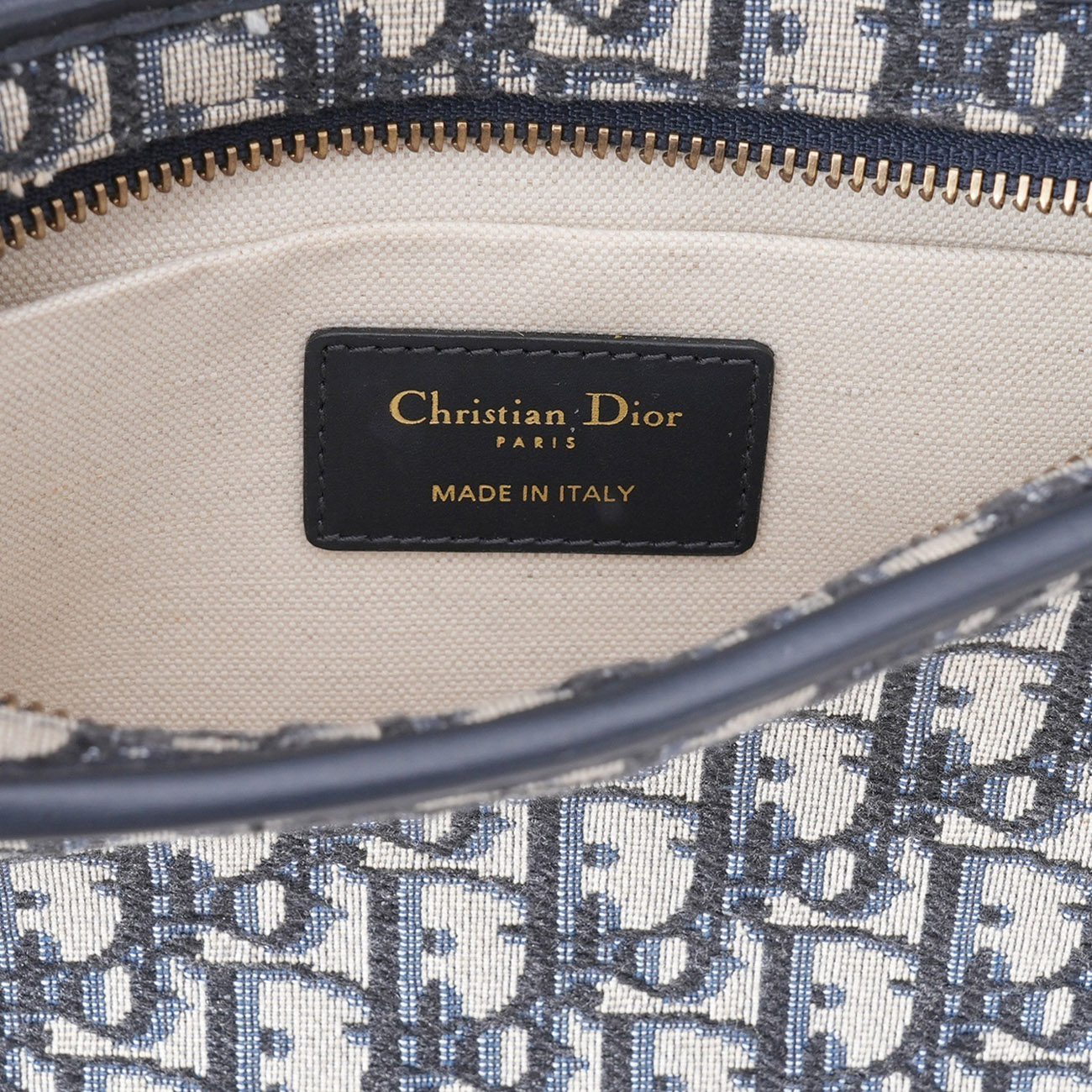CHRISTIAN DIOR(USED)크리스찬디올 오블리크 퀘이크 클러치 파우치